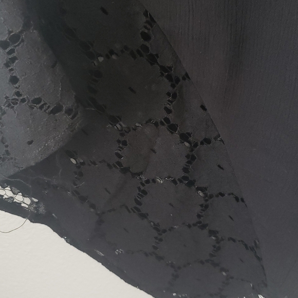 Ellos Handkerchief Hem Dress - Picture 3 of 4